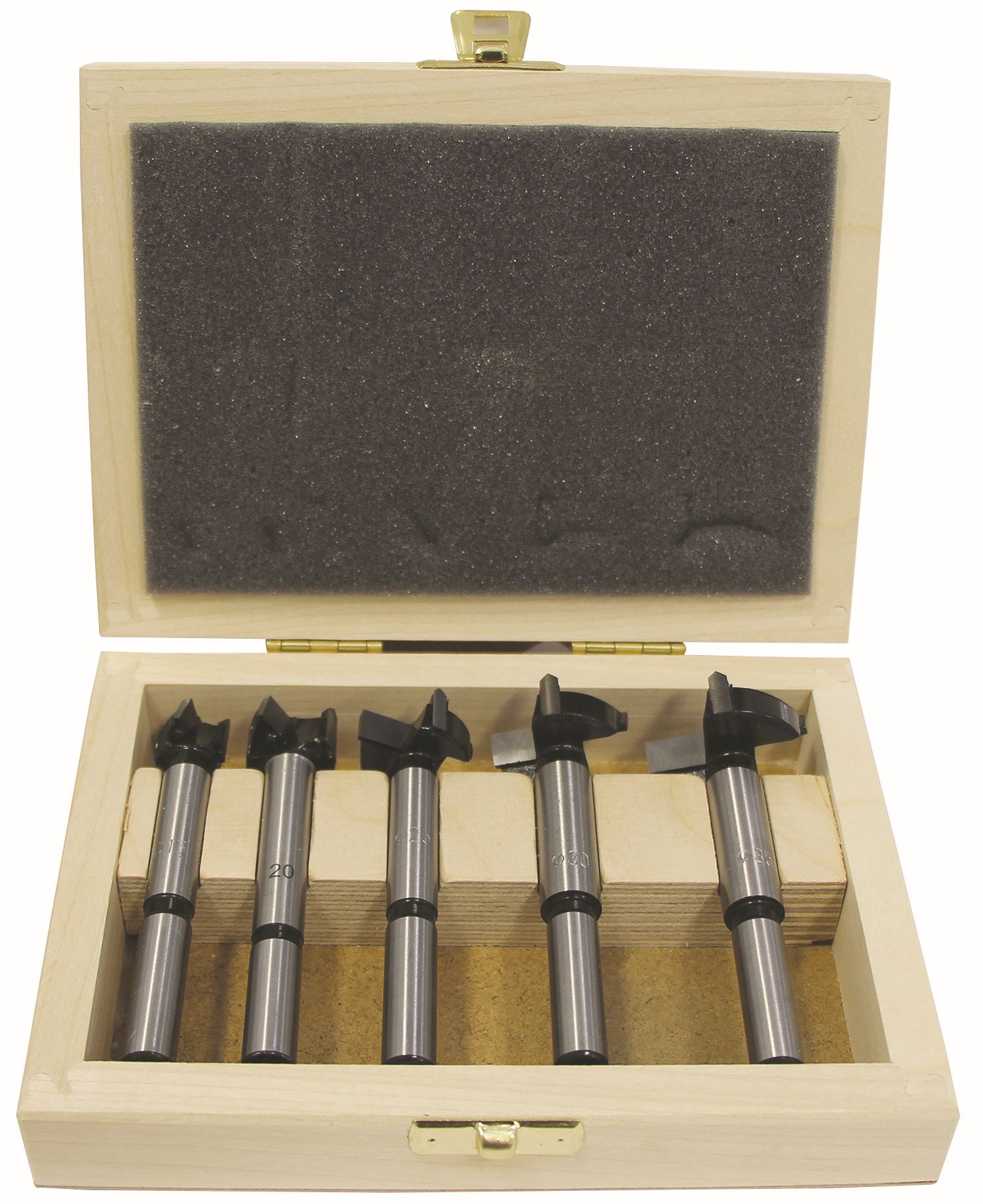 904 Juego de 5 Brocas Artesanales en Estuche Urko